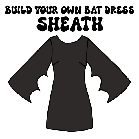 Custom Bat Dress (Sheath)