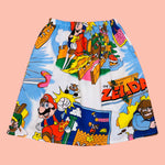 80s Video Game Skirt w/ pockets (S-M)