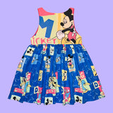 Mouse & Friends Jumper Dress w/ pockets (S)
