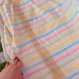 Pastel Stripes Bedsheet