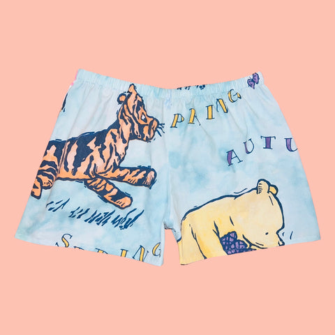 Honey Bear Friends Shorts w/ pockets (XL)