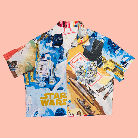 Space Wars Button Up Shirt (M-XL)