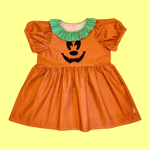 Vampire Mouse Pumpkin Babydoll Dress (XL)
