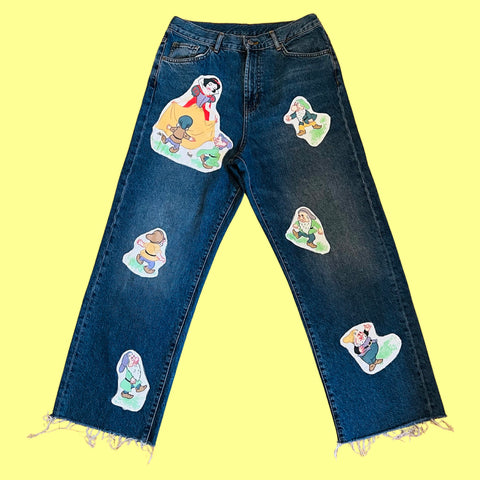 Heigh-Ho Patchwork Jeans