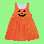 Custom JACK-O-LANTERN Jumper Dress