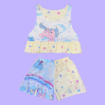 Your Tiny Horsey Two Piece Short Set w/ pockets (S)