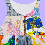 Puppet Patchwork Jumper Dress w/ pockets (L)