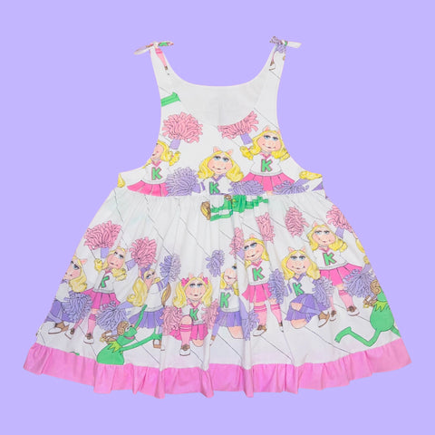 Piggy Cheerleader Jumper Dress w/ pockets (L/XL)