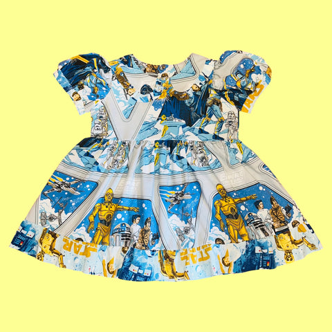 Space Wars Babydoll Dress (2X)