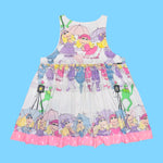 Fashion Piggy Ruffle Jumper Dress w/ pockets (XL)