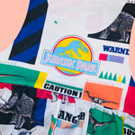 Dinosaur Park Jumper Dress w/ pockets (XL)