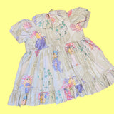 Showgirl Piggy Clown Collar Babydoll Dress (2X)