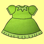 Custom Frog Dress