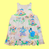 Rodeo Puppet Jumper Dress w/ pockets (XL)