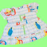 Alphabet Puppet Babydoll Dress (3X)