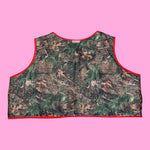 Brown Mouse/Camo Reversible Vest (XL)