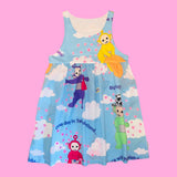 Cutie Aliens Jumper Dress (L)