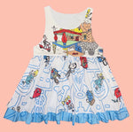 CUSTOM Jumper Dress (Polka Dot Mouse)