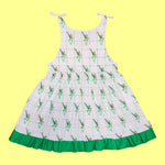 Kermie Banjo Jumper Dress w/ pockets (S/M)