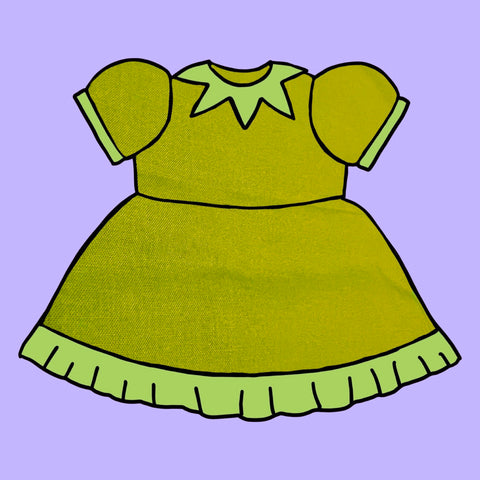 Custom Frog Dress