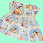 Phone Home Clown Collar Babydoll Dress (3X)