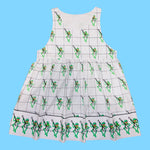 Banjo Frog Jumper Dress w/ pockets (L)