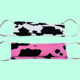 Cow Print Face Masks (set of two)