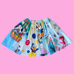 Mix Match Mouse Mermaid Dalmatian Skirt (S/M)