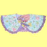 Pig And Frog/Floral Reversible Lace Collar