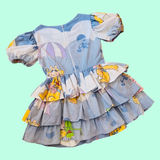 Flying Fozz Puff Sleeve Dress (M)