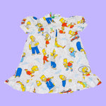 Springfield Tiered Ruffle Neck Babydoll Dress (S/M)
