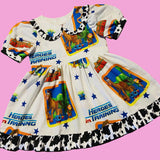Toy Tale Cow Print Babydoll Dress (L)