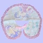 Showgirl Piggy/Floral Reversible Lace Collar