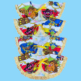 Puppet Treasure Island/Floral Reversible Yellow Lace Collar