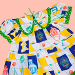 Crazy Tunes Tiered Babydoll Dress (2X)