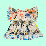 Space Wars Clown Collar Dress (L/XL)