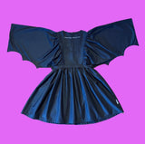 Black Bat Dress (M/L)