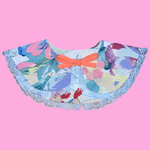 Raggedy Doll/Pastel Floral Reversible Lace Collar