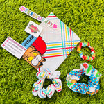 80s Colorful Scrunchie Gift Set