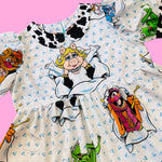 It’s Time to Light the Lights Cow Print Dress (3X)