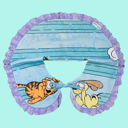 Lasagna Cat/Funky Animal Reversible Lace Collar