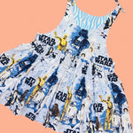 Custom JUMPER Dress w/ pockets: Phone Home