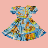 Fawn And Flower Babydoll Dress (M/L)