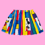 Mouse Friends/Rainbow Mix Match Skirt w/ pockets (L/XL)