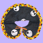 Vintage Patchwork Halloween Jack Ruffle Collar