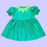 Classic Puff Sleeve Frog Dress (2X)