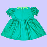 Classic Puff Sleeve Frog Dress (2X)