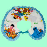 Cookie Bird And Friends Reversible Lace Collar