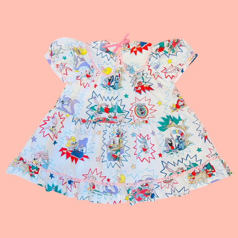 Little Toons Tiered Babydoll Dress (2X)