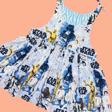 Custom JUMPER Dress w/ pockets: Space Wars